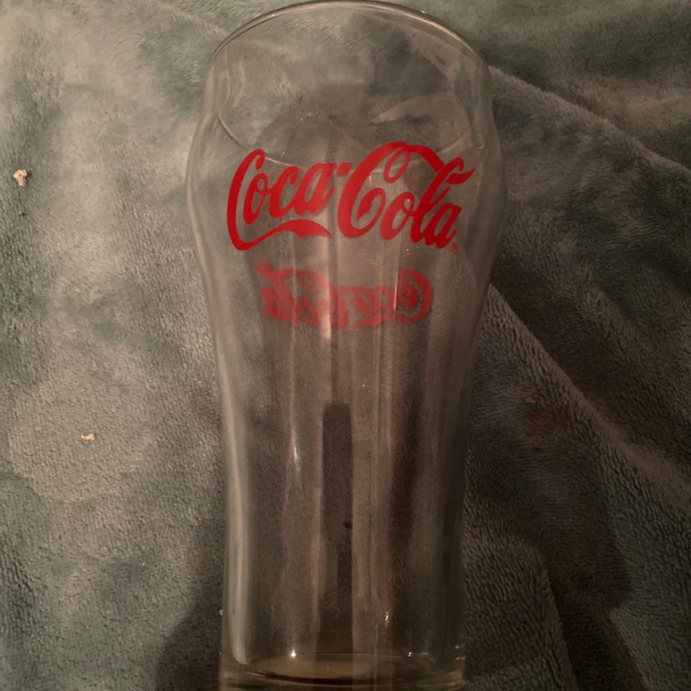 Vintage Coca-Cola glass